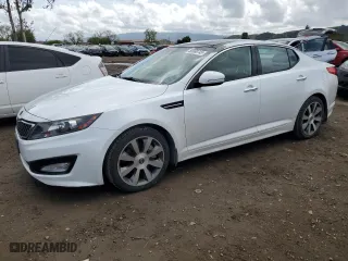 2012 Kia Optima SX with VIN 5XXGR4A64CG076614, listed as a Copart auction lot 50908745 with 191,623 mi miles and Clean Title. Bid and sale history available at carsss.com. Image 1.