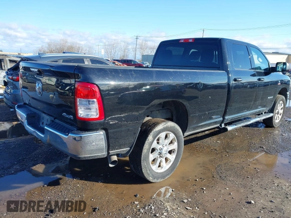 2019 Ram 2500 Big Horn with VIN 3C6UR5JL7KG626549, listed as a IAAI auction lot 42034609 with 47,996 mi miles. Bid and sale history available at carsss.com. Image 4.