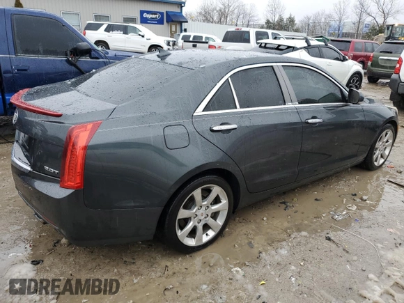 2014 Cadillac ATS Luxury RWD with VIN 1G6AB5SX0E0128741, listed as a Copart auction lot 42639745 with 117,561 mi miles and Salvage Title. Bid and sale history available at carsss.com. Image 3.