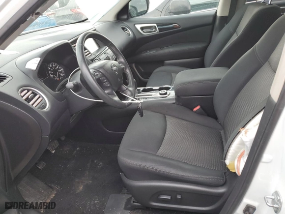 2017 Nissan Pathfinder S with VIN 5N1DR2MM8HC610475, listed as a Copart auction lot 52548495 with 66,766 mi miles and Salvage Title. Bid and sale history available at carsss.com. Image 7.