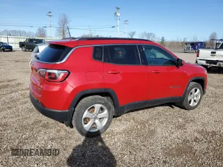 2018 Jeep Compass Latitude z VIN 3C4NJDBB4JT458315, wystawiony jako Copart lot #51513345 z przebiegiem 91 274 mil mil oraz Czysty tytuł • Clean title. Historia ofert i sprzedaży dostępna na DreamBid. Obrazek 3.