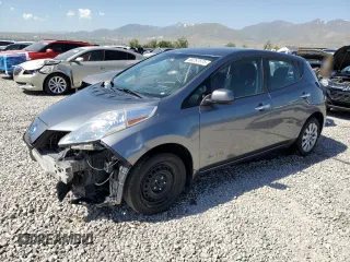 2015 Nissan LEAF SV z VIN 1N4AZ0CP2FC303992, wystawiony jako Copart lot #58257575 z przebiegiem 99 460 mil mil oraz Szkoda całkowita • Salvage title. Historia ofert i sprzedaży dostępna na DreamBid. Obrazek 1.
