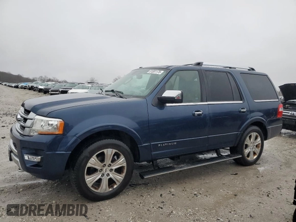 2015 Ford Expedition Platinum with VIN 1FMJU1MT4FEF46424, listed as a Copart auction lot 51551175 with 238,259 mi miles and Clean title. Bid and sale history available at DreamBid. Image 1.