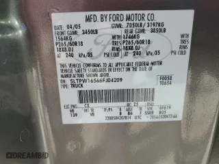 2006 Lincoln Mark LT with VIN 5LTPW16566FJ04209, listed as a Copart auction lot 79667844 with 165,512 mi miles and Salvage Title. Bid and sale history available at carsss.com. Image 12.