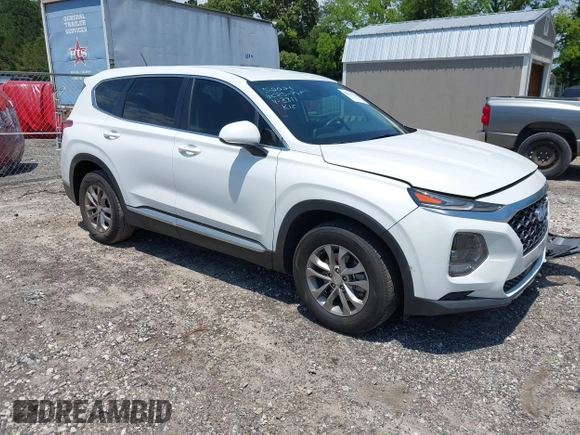 2019 Hyundai Santa Fe SE with VIN 5NMS23AD0KH013811, listed as a IAAI auction lot 42337926 with 87,000 mi miles and . Bid and sale history available at DreamBid. Image 1.