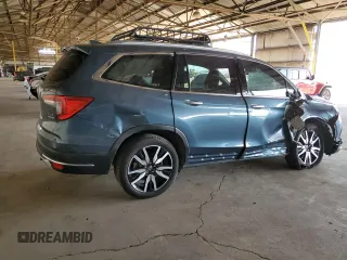 2022 Honda Pilot Elite z VIN 5FNYF6H04NB000987, wystawiony jako Copart lot #58584505 z przebiegiem 73 489 mil mil oraz Szkoda całkowita • Salvage title. Historia ofert i sprzedaży dostępna na DreamBid. Obrazek 3.