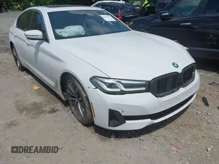 2021 BMW 5 Series 530i with VIN WBA53BH00MCG14421, listed as a IAAI auction lot 42216707 with 28,932 mi miles and . Bid and sale history available at DreamBid. Image 1.