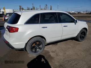 2011 Acura MDX with VIN 2HNYD2H21BH003006, listed as a Copart auction lot 51499125 with 232,286 mi miles and Salvage title. Bid and sale history available at DreamBid. Image 3.