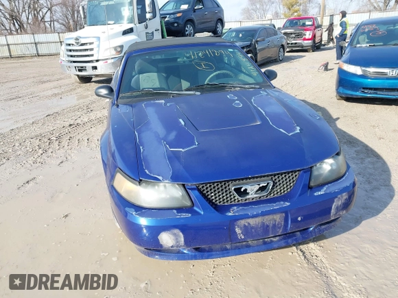 2004 Ford Mustang Deluxe with VIN 1FAFP44604F150436, listed as a IAAI auction lot 41241894 with 177,457 mi miles. Bid and sale history available at carsss.com. Image 6.