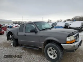 1999 Ford Ranger XL with VIN 1FTZR15V5XPC00431, listed as a Copart auction lot 44642935 with 190,407 mi miles and Salvage Title. Bid and sale history available at carsss.com. Image 4.