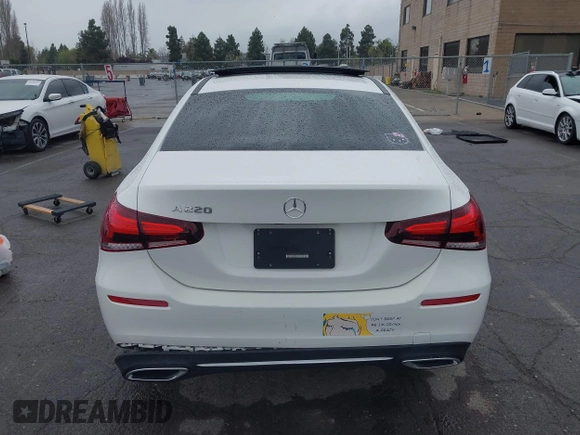 2022 Mercedes-Benz A 220 with VIN W1K3G4EB7NJ328176, listed as a IAAI auction lot 41891527 with 24,603 mi miles and . Bid and sale history available at DreamBid. Image 15.