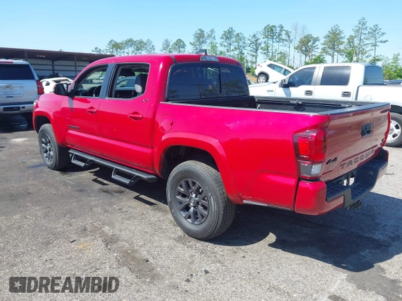 2022 Toyota Tacoma SR with VIN 3TMCZ5AN7NM470900, listed as a IAAI auction lot 42060911 with 38,869 mi miles and . Bid and sale history available at DreamBid. Image 3.