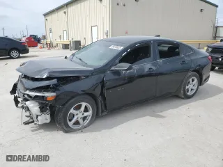 2016 Chevrolet Malibu LS with VIN 1G1ZB5ST6GF348133, listed as a Copart auction lot 48878635 with 0 mi miles and Clean Title. Bid and sale history available at carsss.com. Image 1.