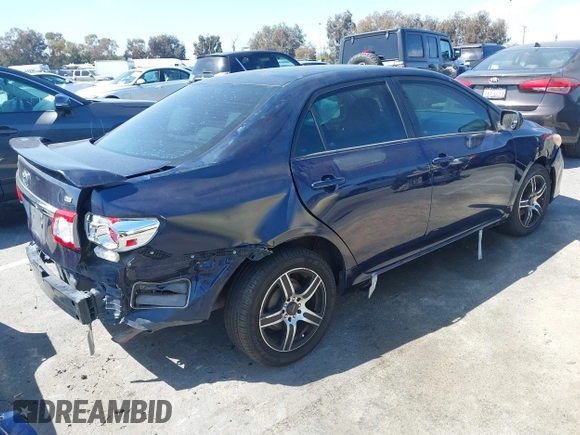 2012 Toyota Corolla L with VIN 2T1BU4EE3CC779137, listed as a IAAI auction lot 42008243 with 123,760 mi miles. Bid and sale history available at carsss.com. Image 4.