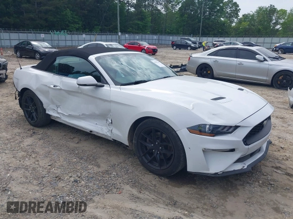 2020 Ford Mustang EcoBoost with VIN 1FATP8UH2L5119009, listed as a IAAI auction lot 42251261 with 80,725 mi miles and . Bid and sale history available at DreamBid. Image 1.
