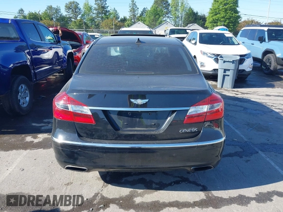 2013 Hyundai Genesis 3.8L with VIN KMHGC4DD1DU247824, listed as a IAAI auction lot 42046380 with 238,524 mi miles and . Bid and sale history available at DreamBid. Image 15.