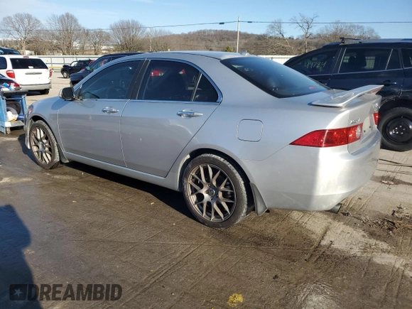 2005 Acura TSX with VIN JH4CL95985C020372, listed as a Copart auction lot 87284684 with 295,848 mi miles and Salvage Title. Bid and sale history available at DreamBid. Image 2.