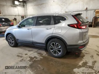 2022 Honda CR-V EX z VIN 2HKRW2H5XNH640342, wystawiony jako Copart lot #56883395 z przebiegiem 31 892 mil mil oraz Szkoda całkowita • Salvage title. Historia ofert i sprzedaży dostępna na DreamBid. Obrazek 2.