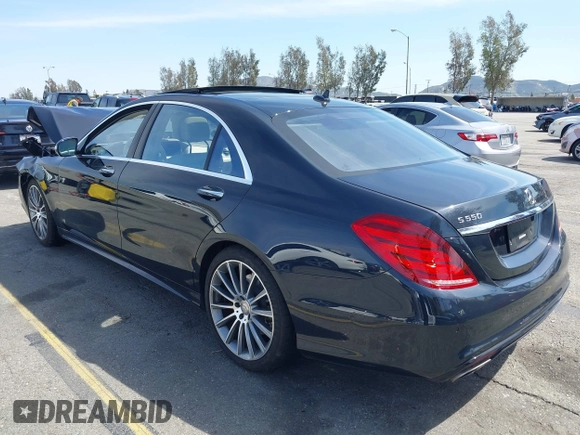 2016 Mercedes-Benz S 550 with VIN WDDUG8CB4GA227288, listed as a IAAI auction lot 41851012 with 71,752 mi miles and . Bid and sale history available at carsss.com. Image 3.