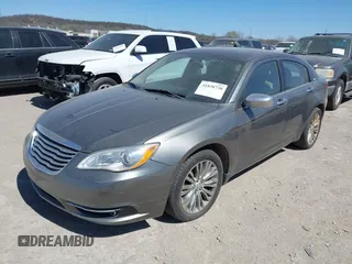 2012 Chrysler 200 Limited with VIN 1C3CCBCB1CN249979, listed as a IAAI auction lot 41838730 with 124,897 mi miles. Bid and sale history available at carsss.com. Image 2.