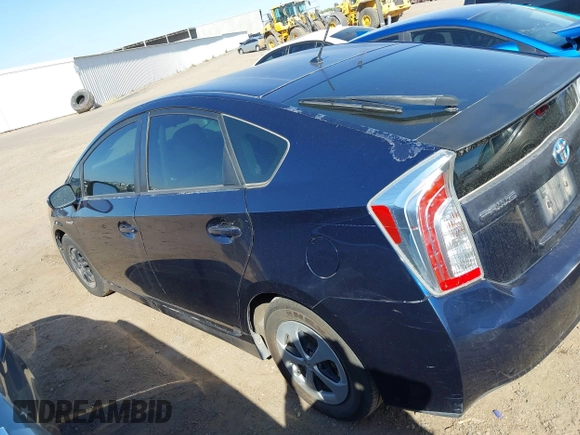 2012 Toyota Prius One with VIN JTDKN3DU6C1508691, listed as a IAAI auction lot 42137990 with 271,382 mi miles. Bid and sale history available at carsss.com. Image 14.