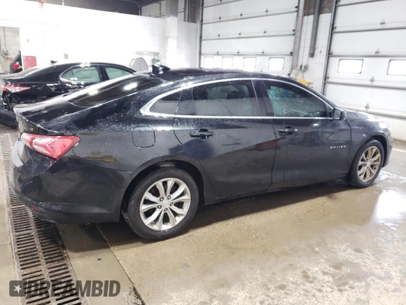 2019 Chevrolet Malibu LT with VIN 1G1ZD5ST3KF112784, listed as a Copart auction lot 55143335 with 122,987 mi miles and Salvage Title. Bid and sale history available at DreamBid. Image 3.