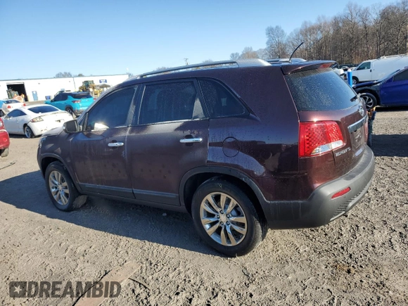 2011 Kia Sorento EX with VIN 5XYKU3A17BG067570, listed as a Copart auction lot 42695095 with 74,819 mi miles and Clean Title. Bid and sale history available at carsss.com. Image 2.