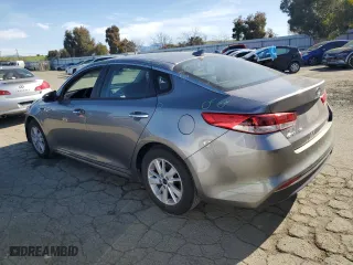 2017 Kia Optima LX with VIN 5XXGT4L32HG125966, listed as a Copart auction lot 44795095 with 75,571 mi miles and Salvage Title. Bid and sale history available at carsss.com. Image 2.