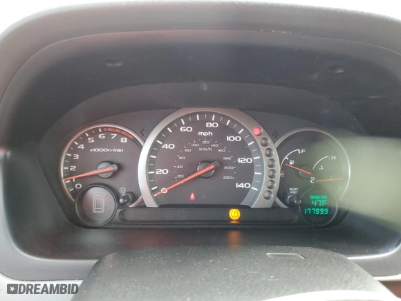 2005 Honda Pilot EX-L with RES with VIN 2HKYF18655H521404, listed as a Copart auction lot 44224195 with 177,999 mi miles and Salvage Title. Bid and sale history available at carsss.com. Image 9.