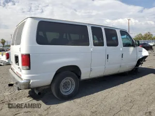 2014 Ford Econoline Passenger XL with VIN 1FBNE3BLXEDA14976, listed as a Copart auction lot 65948404 with 285,655 mi miles and Salvage Title. Bid and sale history available at DreamBid. Image 3.