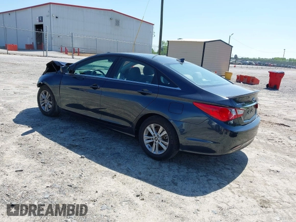 2013 Hyundai Sonata GLS with VIN 5NPEB4AC5DH575705, listed as a IAAI auction lot 41992709 with 181,331 mi miles and . Bid and sale history available at carsss.com. Image 3.