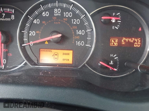 2011 Nissan Maxima SV with VIN 1N4AA5AP9BC865311, listed as a IAAI auction lot 42232838 with 244,245 mi miles and . Bid and sale history available at DreamBid. Image 7.