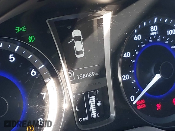 2014 Hyundai Azera with VIN KMHFG4JG7EA362185, listed as a IAAI auction lot 41877622 with 158,689 mi miles and . Bid and sale history available at DreamBid. Image 7.