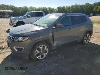 2020 Jeep Compass Limited с VIN 3C4NJCCBXLT114564, выставлен на аукционе Copart как лот 57767285 с пробегом 105 352 миль миль и Списание • Salvage title. История ставок и продаж доступна на DreamBid. Изображение 1.