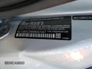 2022 Toyota Supra 3.0 z VIN WZ1DB0C04NW047447, wystawiony jako Copart lot #64258802 z przebiegiem Nie podano mil oraz . Historia ofert i sprzedaży dostępna na DreamBid. Obrazek 10.