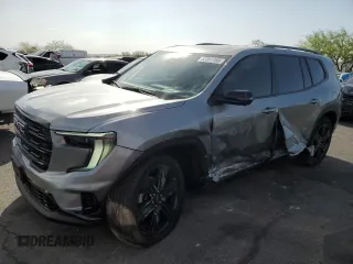 2025 GMC Acadia FWD Elevation z VIN 1GKENKRS9SJ148141, wystawiony jako Copart lot #53361165 z przebiegiem 1 294 mil mil oraz Szkoda całkowita • Salvage title. Historia ofert i sprzedaży dostępna na DreamBid. Obrazek 1.