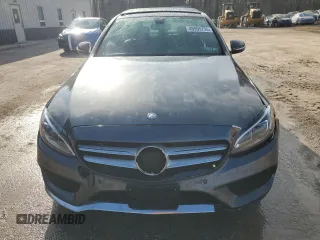 2015 Mercedes-Benz C-Class C 400 with VIN 55SWF6GB6FU026999, listed as a Copart auction lot 45995755 with 0 mi miles and Salvage Title. Bid and sale history available at carsss.com. Image 5.