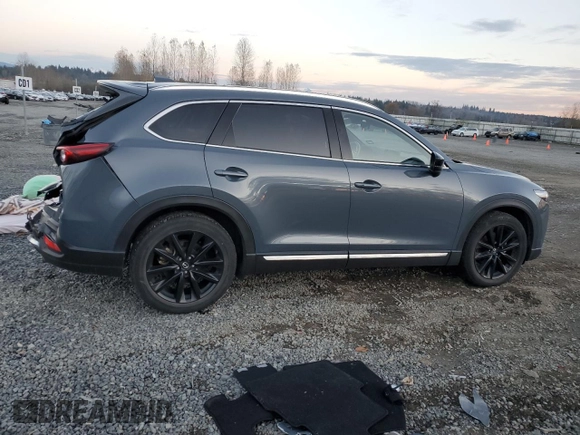 2021 Mazda CX-9 Carbon Edition с VIN JM3TCBDY1M0538672, выставлен на аукционе Copart как лот 80048854 с пробегом 53 979 миль миль и Списание • Salvage title. История ставок и продаж доступна на DreamBid. Изображение 3.