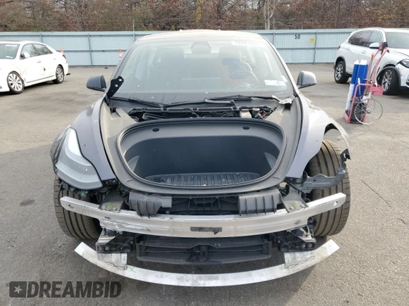 2023 Tesla Model 3 Performance z VIN 5YJ3E1EC4PF488873, wystawiony jako Copart lot #78991994 z przebiegiem 26 452 mil mil oraz Szkoda całkowita • Salvage title. Historia ofert i sprzedaży dostępna na DreamBid. Obrazek 5.