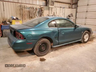 1996 Ford Mustang with VIN 1FALP4049TF152546, listed as a Copart auction lot 83665864 with 101,140 mi miles and Salvage Title. Bid and sale history available at carsss.com. Image 3.