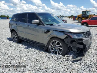 2019 Land Rover Range Rover Sport HSE with VIN SALWR2RV5KA850075, listed as a Copart auction lot 62634175 with 45,206 mi miles and Salvage title. Bid and sale history available at DreamBid. Image 4.