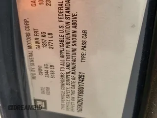 2008 Cadillac DTS 1SC z VIN 1G6KD57Y88U174251, wystawiony jako Copart lot #53309195 z przebiegiem 71 103 mil mil oraz Szkody całkowita. Historia ofert i sprzedaży dostępna na DreamBid. Obrazek 12.