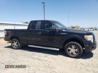 2010 Ford F-150 XL with VIN 1FTEX1CW5AKE07504, listed as a Copart auction lot 61187575 with 176,296 mi miles and Salvage title. Bid and sale history available at DreamBid. Image 4.