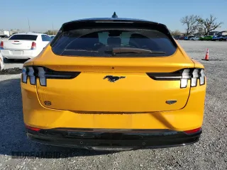 2022 Ford Mustang Mach-E California Route 1 with VIN 3FMTK2SU2NMA12766, listed as a Copart auction lot 46367135 with 22,549 mi miles and Salvage title. Bid and sale history available at DreamBid. Image 6.