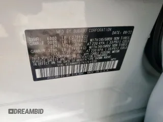 2022 Subaru Ascent Limited с VIN 4S4WMAPD1N3464039, выставлен на аукционе Copart как лот 66039005 с пробегом 32 018 миль миль и Списание • Salvage title. История ставок и продаж доступна на DreamBid. Изображение 14.