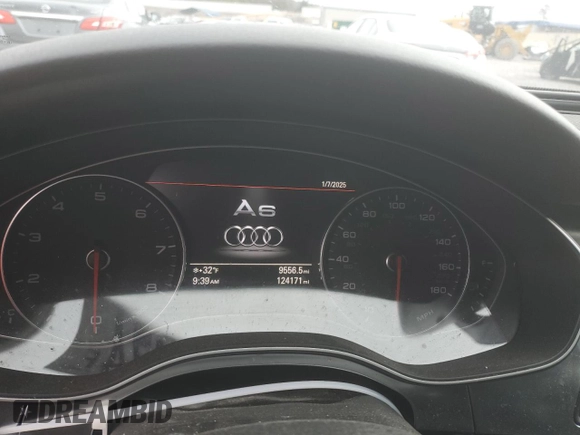 2013 Audi A6 3.0T Prestige with VIN WAUHGAFC9DN107009, listed as a Copart auction lot 87405474 with 124,171 mi miles and Salvage Title. Bid and sale history available at carsss.com. Image 9.