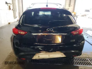 2010 Infiniti FX35 with VIN JN8AS1MWXAM854771, listed as a Copart auction lot 70682914 with 163,118 mi miles and Salvage Title. Bid and sale history available at carsss.com. Image 6.