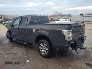 2017 Ford F-150 XL with VIN 1FTFX1EG2HFA44947, listed as a Copart auction lot 85162954 with 138,896 mi miles and Salvage Title. Bid and sale history available at carsss.com. Image 2.