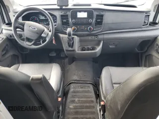 2023 Ford Transit Cargo with VIN 1FTBR1Y8XPKB44832, listed as a Copart auction lot 42206665 with 15,429 mi miles and Salvage Title. Bid and sale history available at DreamBid. Image 8.