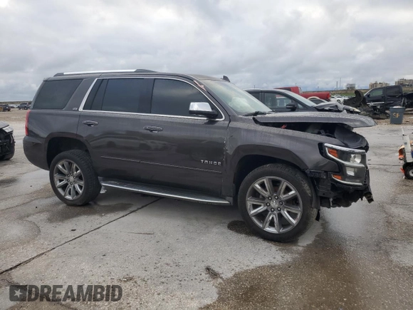 2016 Chevrolet Tahoe LTZ with VIN 1GNSCCKC4GR189046, listed as a Copart auction lot 55443015 with Not provided miles and Salvage title. Bid and sale history available at DreamBid. Image 4.